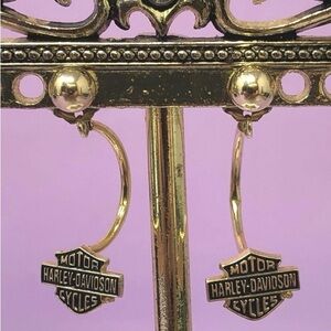 1.5g 14K Yellow Gold Harley Davidson Stud Earring Pair w/ 10K YG Earring
Jackets